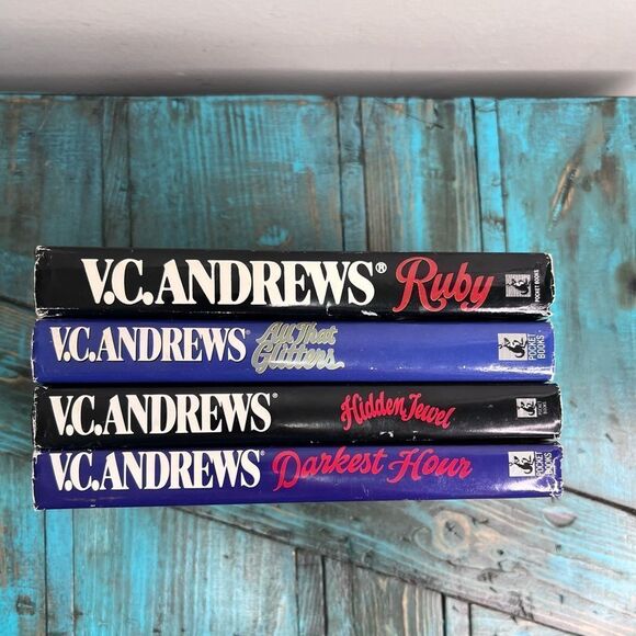 Vintage 90s VC Andrews Hardcover Bundle Nostalgia Retro - Picture 4 of 9